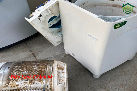 vệ sinh máy giặt tại Mỹ Phước